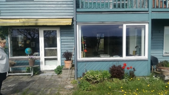 dør og vindue udskiftet af tømrer